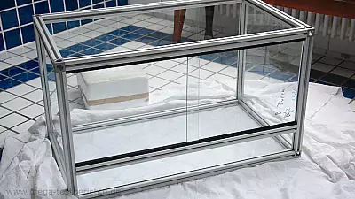 Glasterrarium selber bauen 47