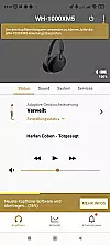 Die App des Sony Xm5