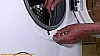 Waschmaschine: Metallring fixiert den Gummi Waschmaschine: Metallring fixiert den Gummi