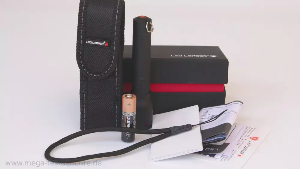 LED LENSER P5.1 im Test - Lieferumfang
