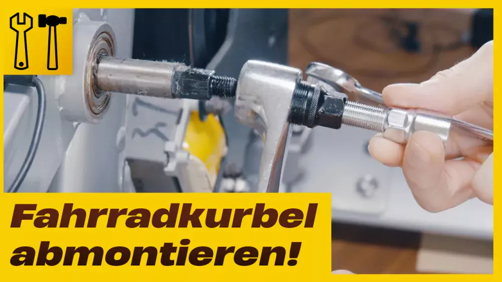 Fahrradkurbel tauschen