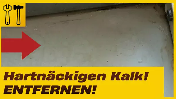 Hartnäckigen Kalk bekämpfen