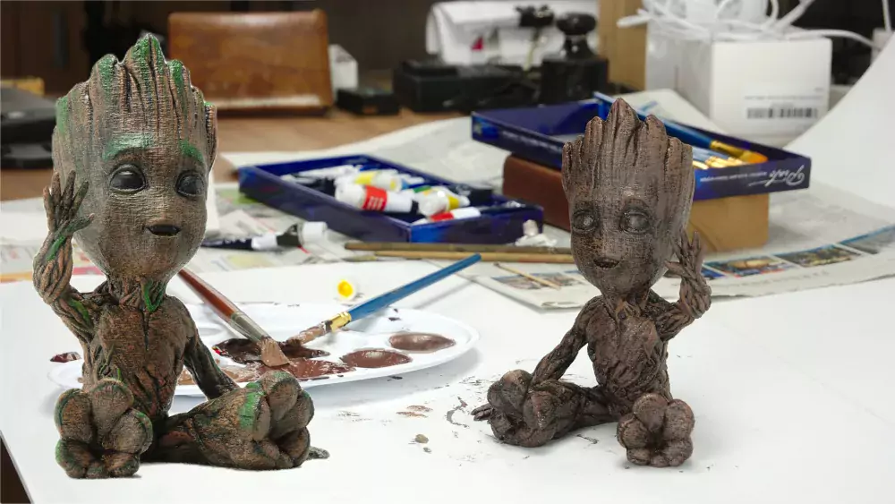 3D Figur bemalen für Anfänger - Der Groot
