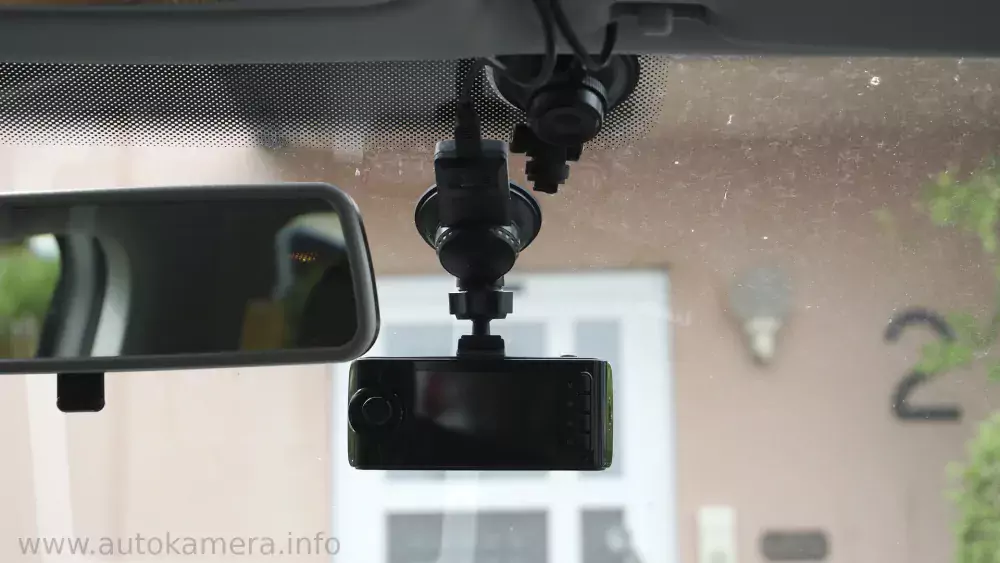 Dashcam mit Saugnapf 2