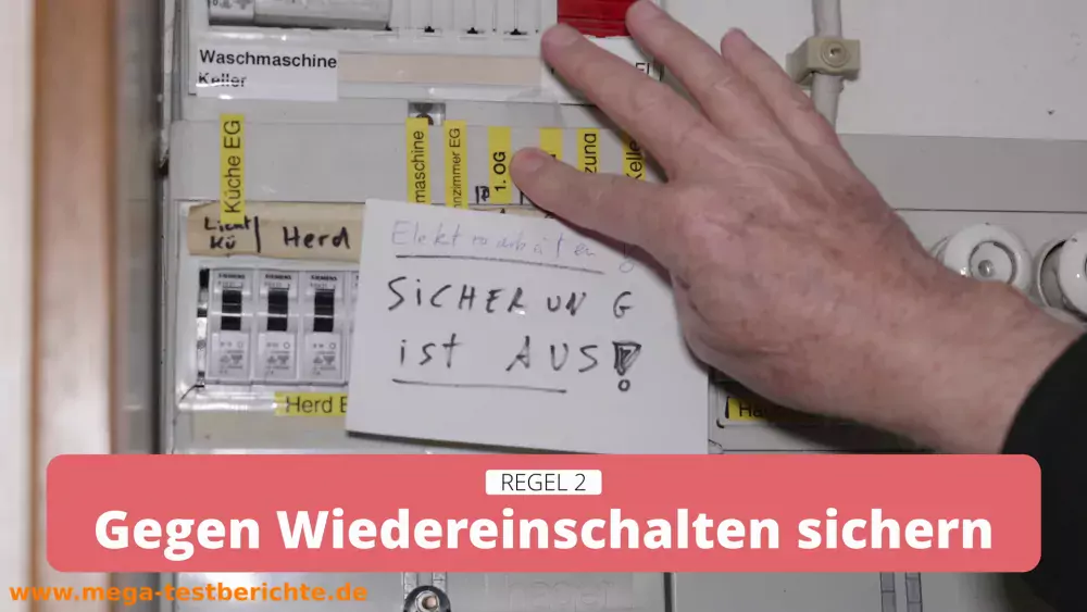 Gegen Wiedereinschalten sichern