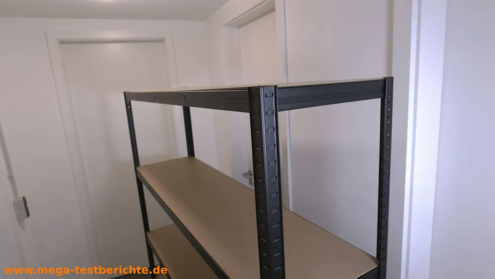 Schwerlastregal mit Seitenstreben