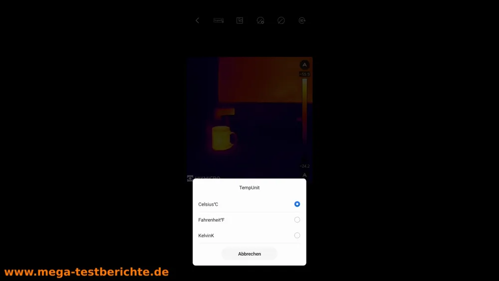 Hikmicro App - Einstellungen 1