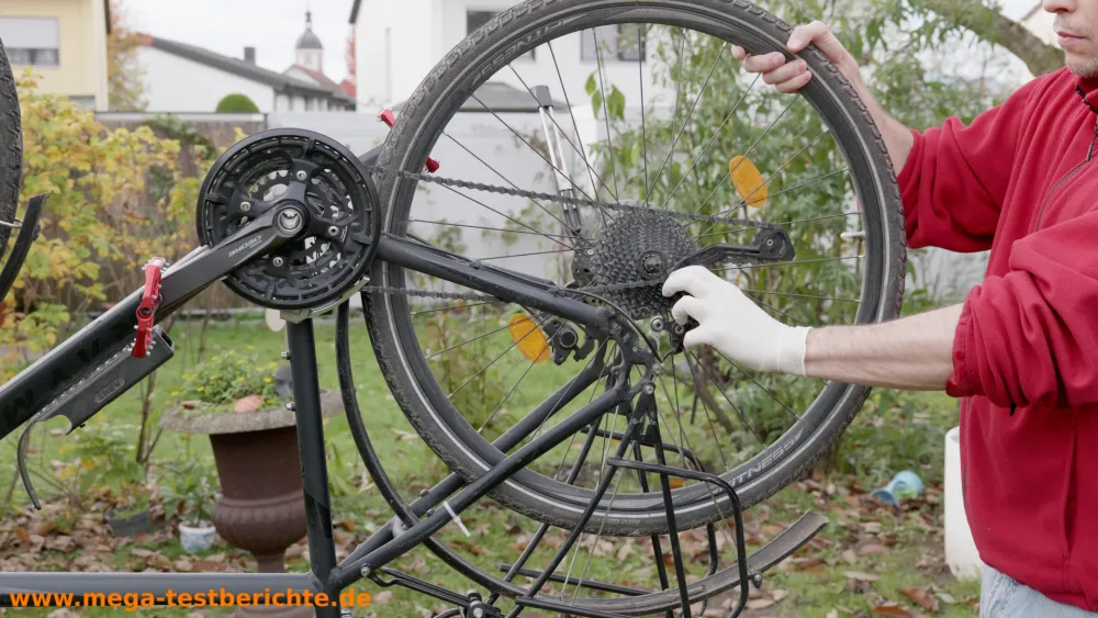 Fahrrad Kassette wechseln - Rad ausbauen Fahrrad Kassette wechseln - Rad ausbauen