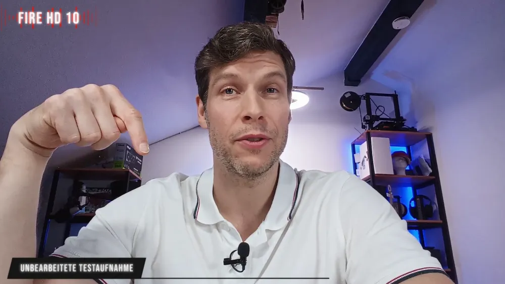 Amazon Fire HD 1o - Kamera bei Videotelefonie