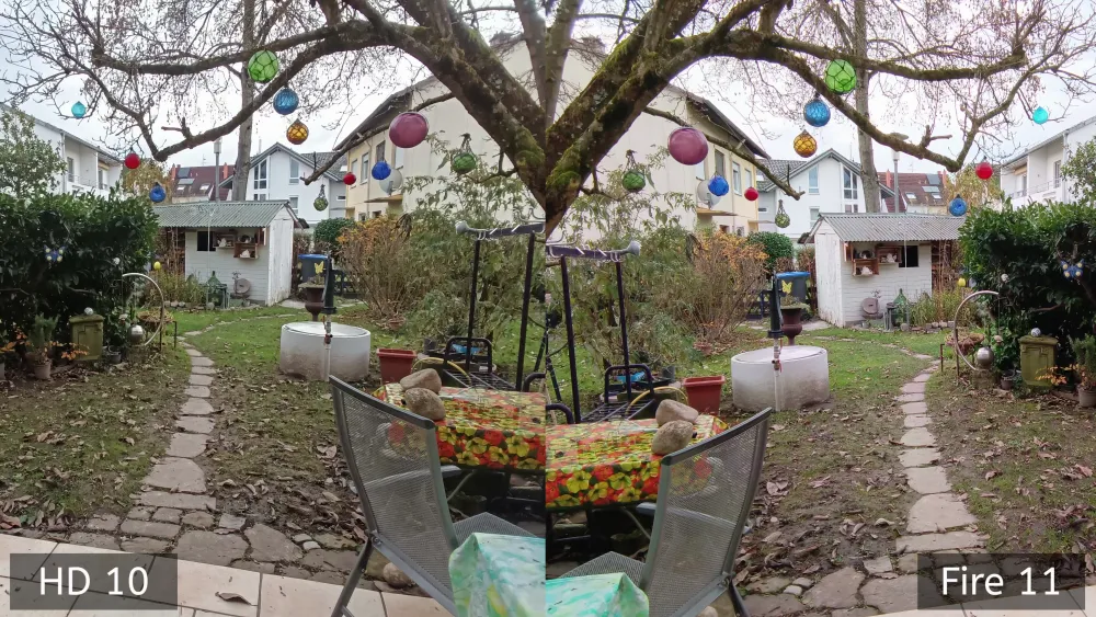 Amazon Fire HD 10 VS Fire Max 11 - Testbild Kamera