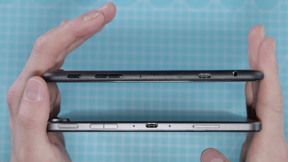 Amazon Fire HD 10 VS Fire Max 11 - Anschlüsse und Tasten