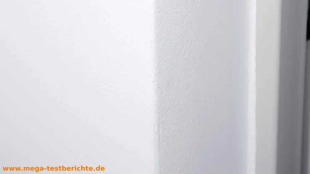 Putzwand: Der Fleck ist komplett unsichtbar