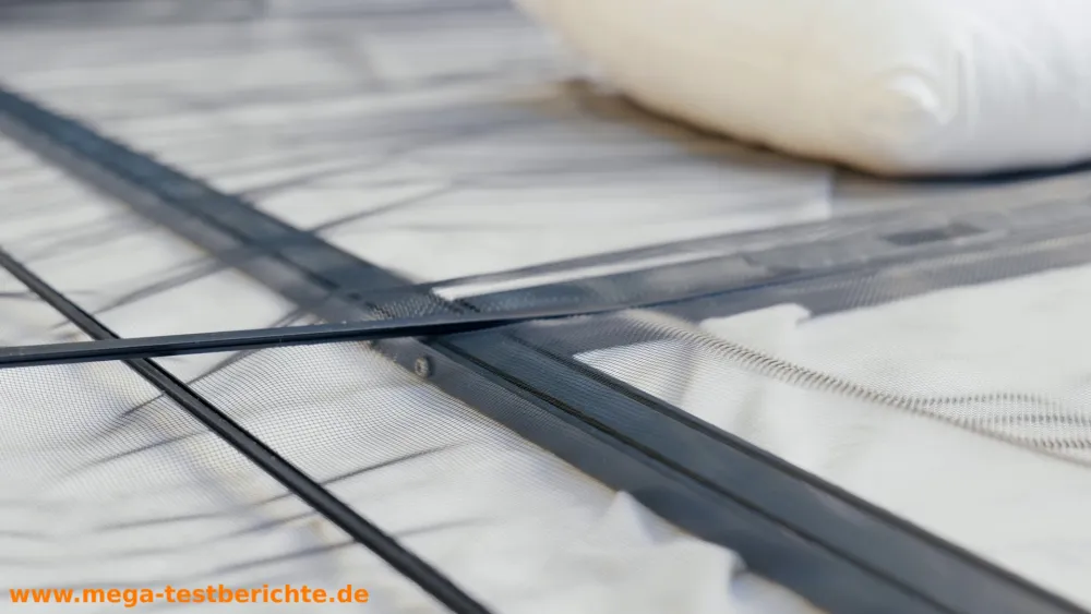 Fliegengitter Schiebetüre - Überstehende Leiste 