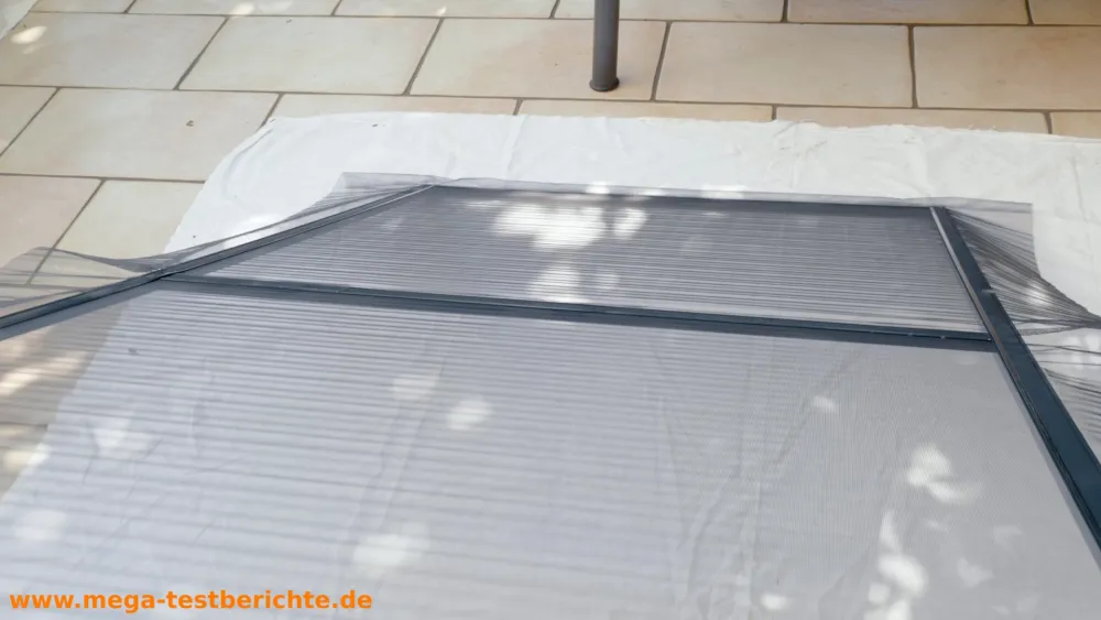 Fliegengitter Schiebetüre - Schutzgitter spannen