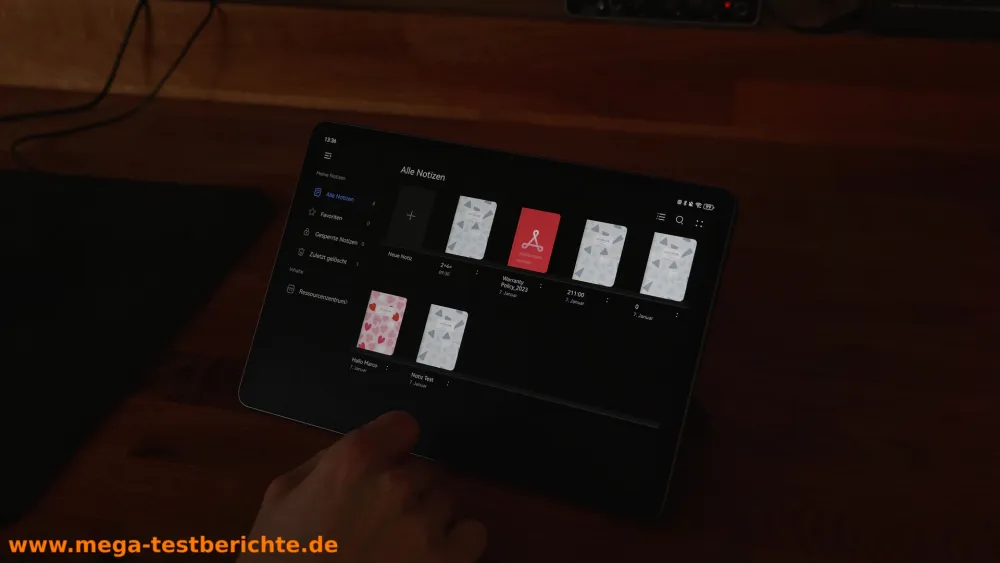 HUAWAI MatePad 11.5 S 2026 - Darkmode