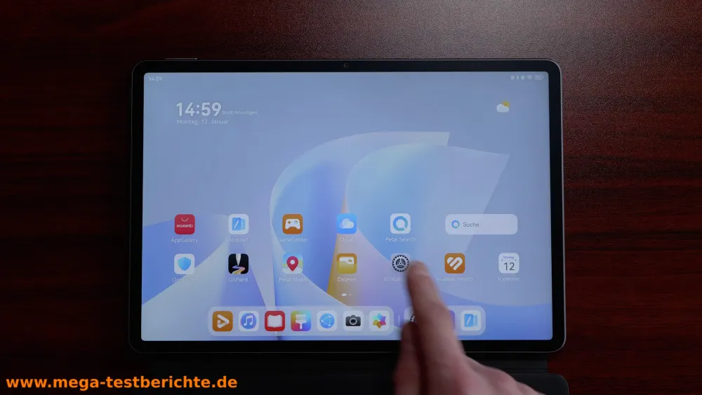 HUAWAI MatePad 11.5 S 2026 - Harmony OS Oberfläche
