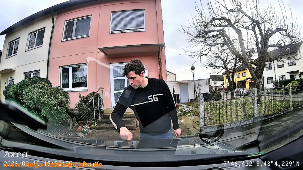 70mai A810S - Parküberwachung - Testbild