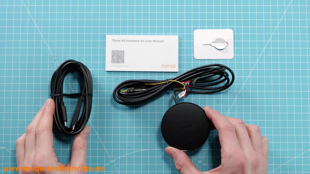 70mai A810S - Hardwirekit mit Anschlusskabel