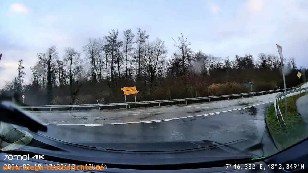 70mai A810S - Testaufnahme 1