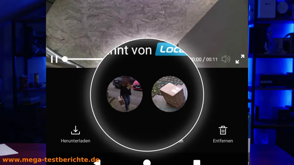 EUFY E340 - Paketerkennung