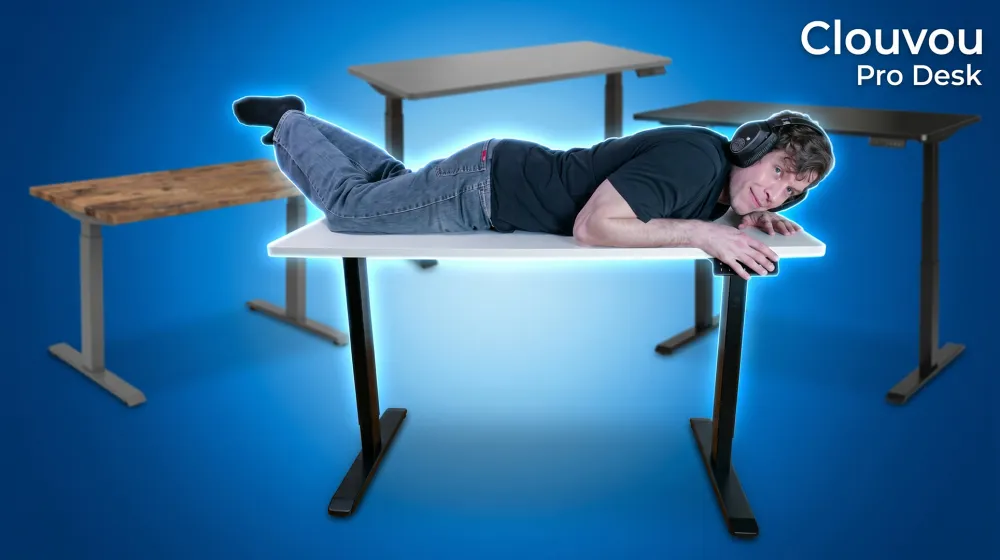 Clouvou Pro Desk im Test - Super Kabelmanagement