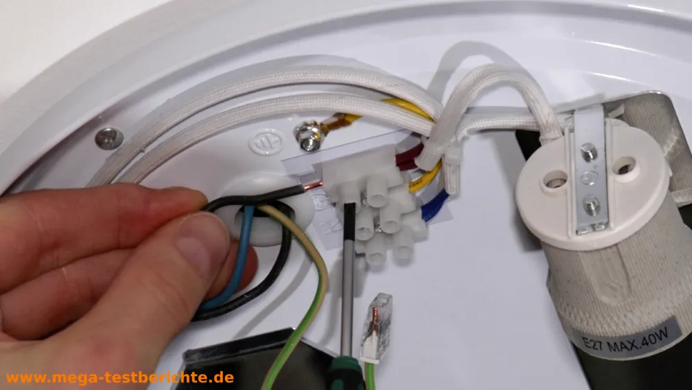 Phase wird angeschlossen
