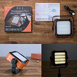 Powerbank mit Licht
