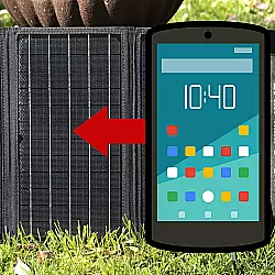 Solar Ladegerät für das Handy