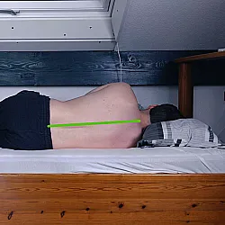 Origin Hybrid Matratze im Bett