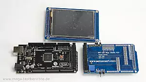 Arduino, Shield und Touch LCD