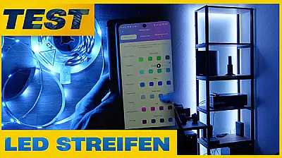 LED Test Streifen Test