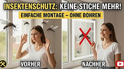 Fliegenschutz fürs Fenster selber bauen - Bausatz
