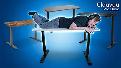 Clouvou Pro Desk im Test - Super Kabelmanagement