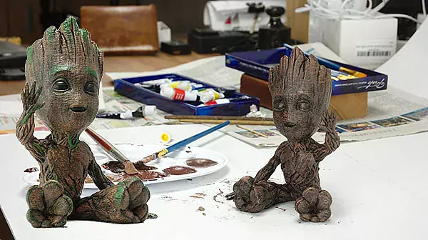 3D-Figur bemalen, Groot